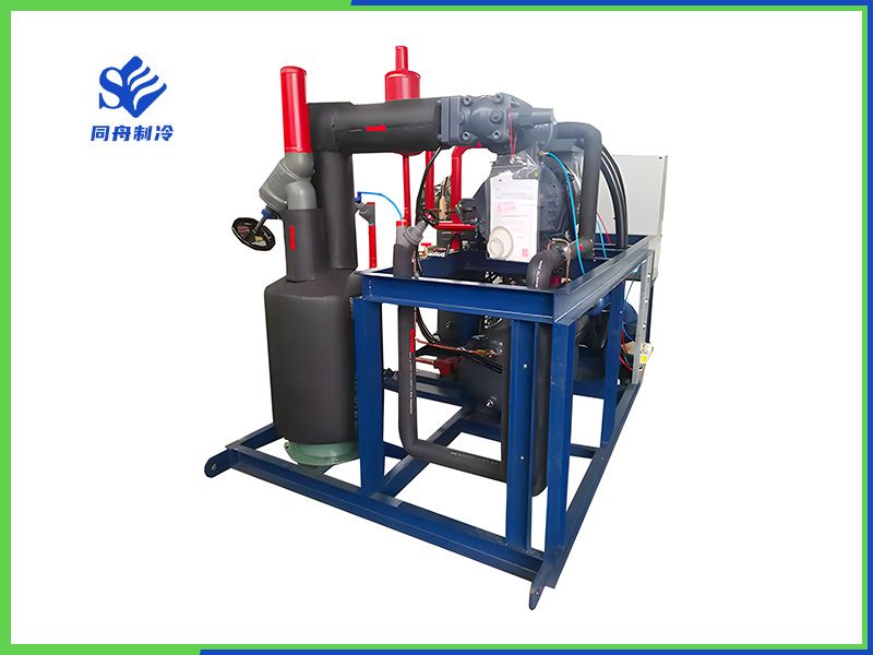 單機(jī)雙級螺桿機(jī)組