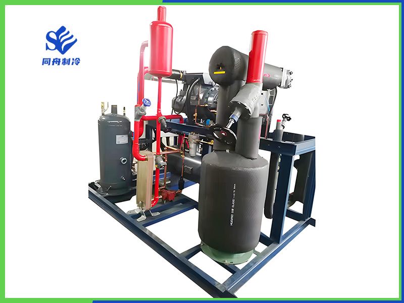 單機(jī)雙級螺桿機(jī)組