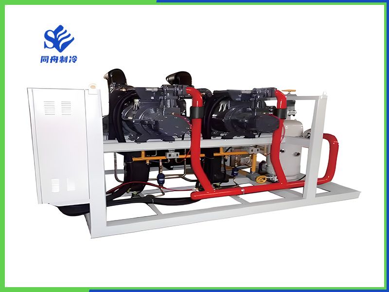 低溫雙級(jí)螺桿并聯(lián)機(jī)組